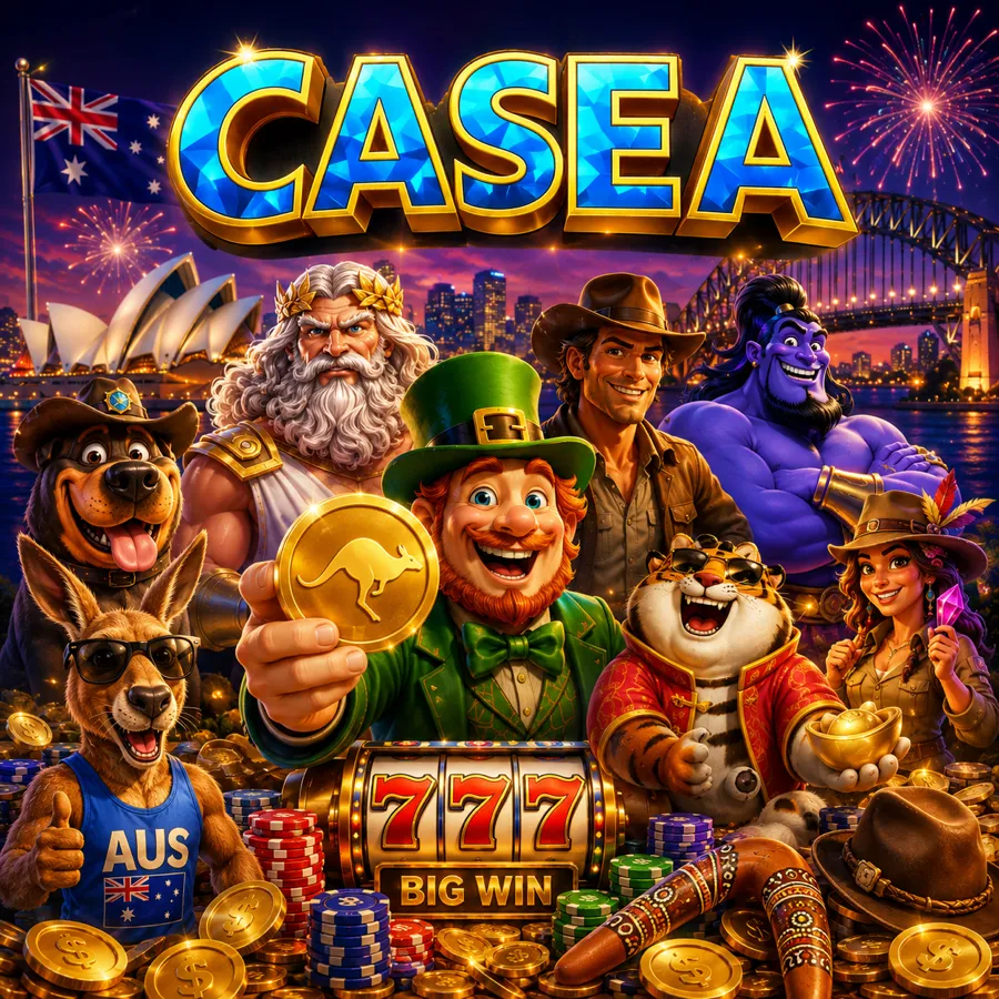 Casea casino — big win characters